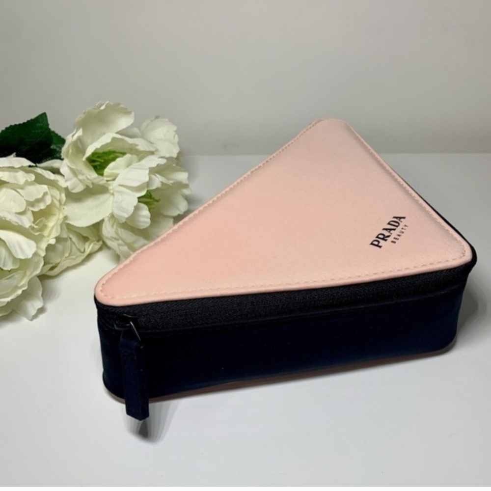 Prada Beauty Triangle Clutch Makeup Pouch - Picture 6 of 6